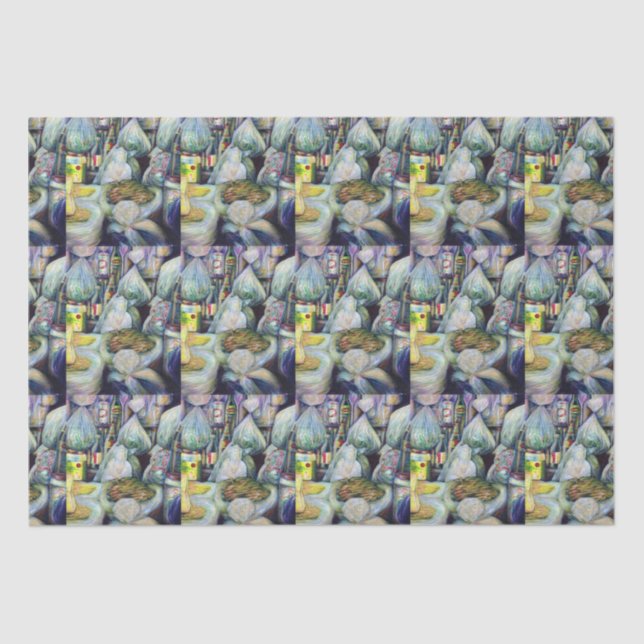 Papier Mousseline Saveurs séchées à Singapour (Recto)