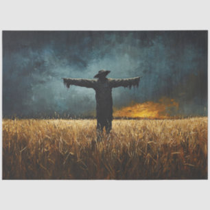 Papier Mousseline Scarecrow sur Dusk Decoupage