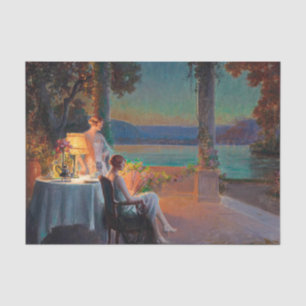 Papier Mousseline Scène Art déco par Delphin Enjolras Découpage