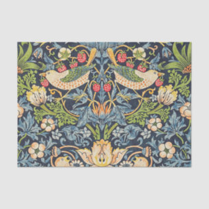Papier Mousseline Schéma floral William Morris Strawberry Thief