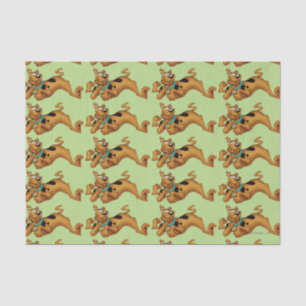 Papier Mousseline Scooby Doo Allongé