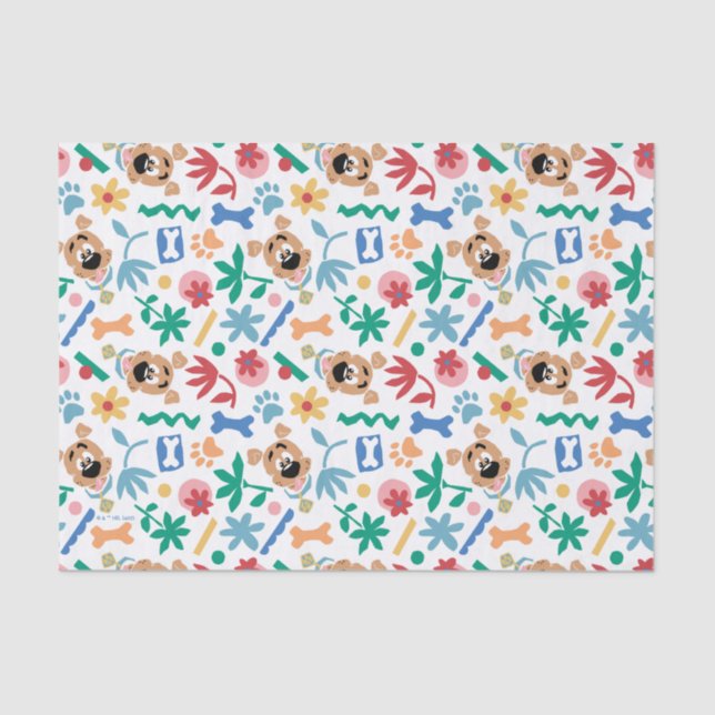 Papier Mousseline Scooby-Doo | Baby Scooby-Doo So mignon Motif (Recto)