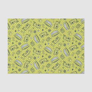 Papier Mousseline Scooby Snacks Galore Checker Motif