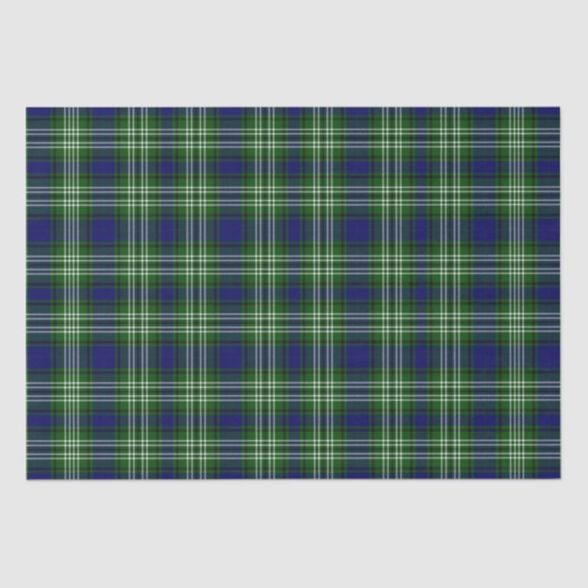 Papier Mousseline Scotland Tweedside District Tartan (Recto)