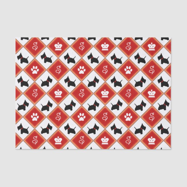 Papier Mousseline Scottie No. 8 (Recto)