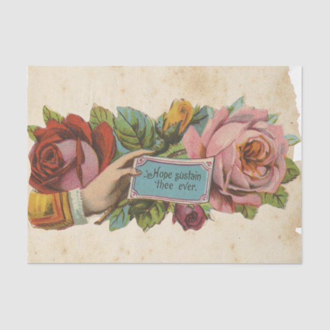 Papier Mousseline Scrap Ephemera Design Series #6 (Recto)