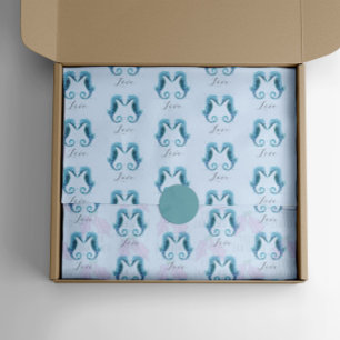 Papier Mousseline Sea Hors Beach Aquarelle Saint-Valentin