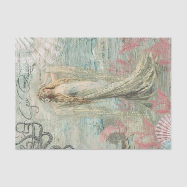 Papier Mousseline Sea Queen (Recto)