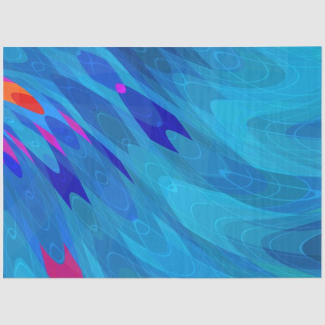 Papier Mousseline Sea Rip (Recto)