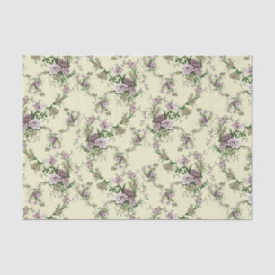 Papier Mousseline seamless floral mix