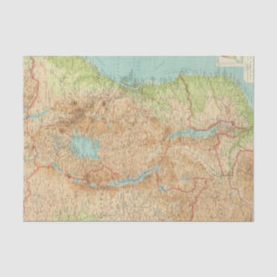 Papier Mousseline Section orientale de l'Afrique centrale