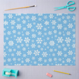 Papier Mousseline Sérénade de neige