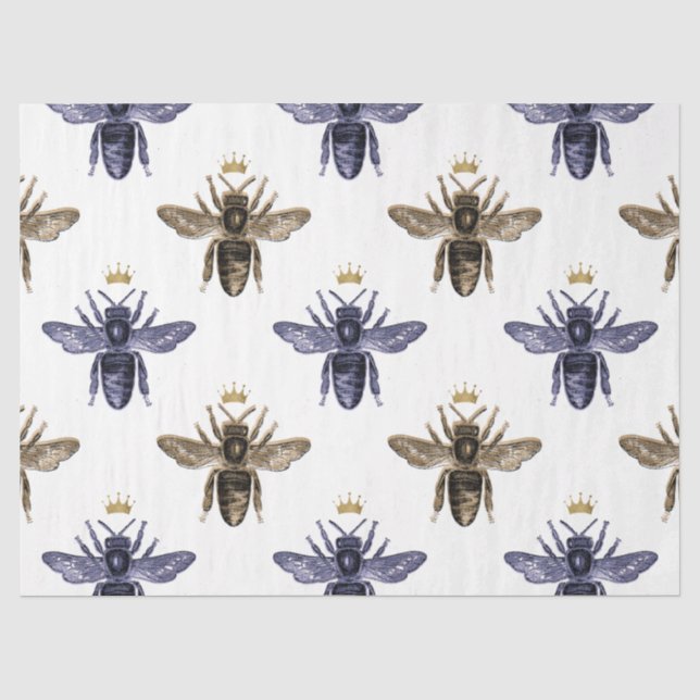 Papier Mousseline Serenity Bee Series Design 26 (Recto)