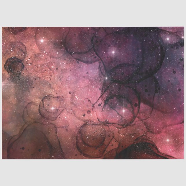 Papier Mousseline Série Conception 10 submergée d'étoiles (Recto)