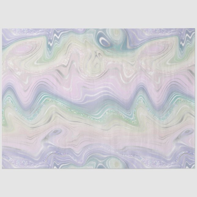 Papier Mousseline Série Crystal Strata Design 1 (Recto)