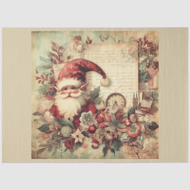 Papier Mousseline Série de conception de Noël passé 23 (Recto)