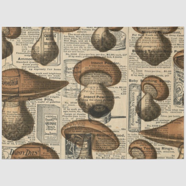 Papier Mousseline Série de conception d'éphémères de champignons #12 (Recto)