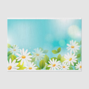 Papier Mousseline Série de dessins floraux de printemps 10