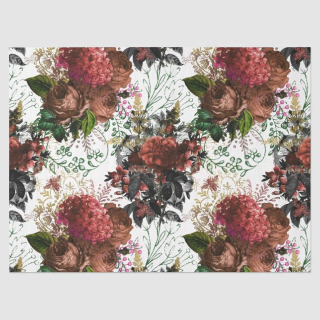 Papier Mousseline Série de l'abeille de la forêt Design 35 (Recto)
