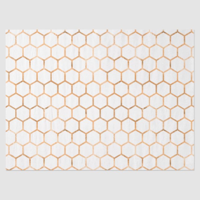 Papier Mousseline Série de l'abeille de la forêt Design 52 (Recto)