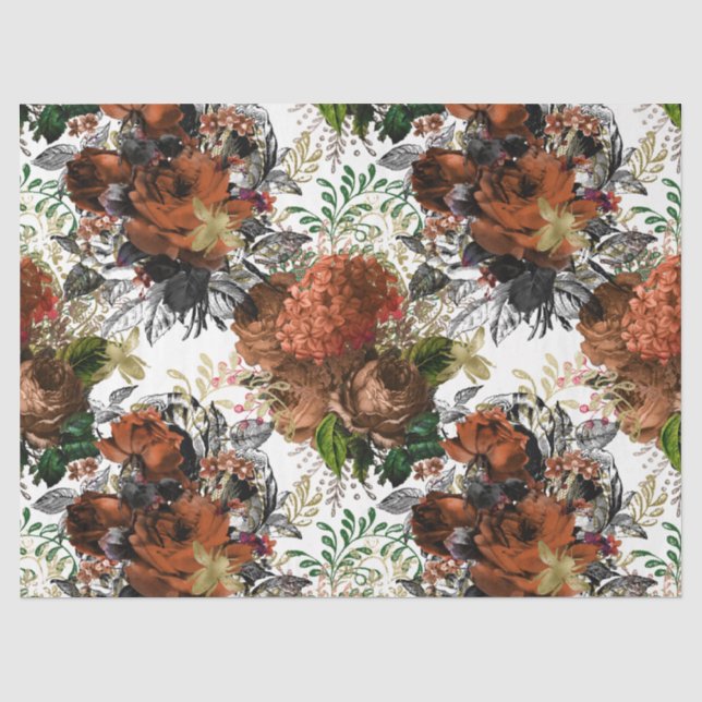 Papier Mousseline Série de l'abeille de la forêt modèle 34 (Recto)