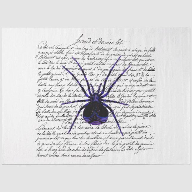 Papier Mousseline Série Débutante Gothique Design 4   (Recto)