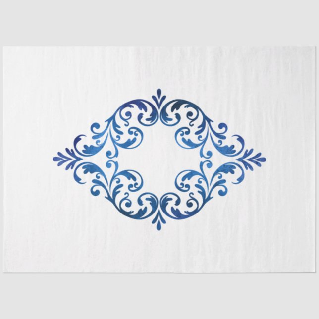 Papier Mousseline Série Débutante Gothique Design 8 (Recto)