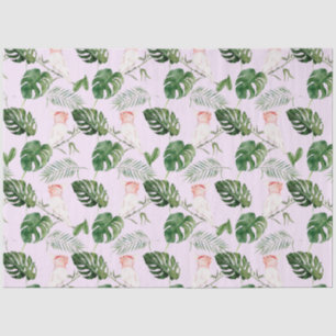 Papier Mousseline Série d'oiseaux tropicaux : Matrices Design 5