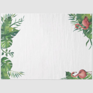 Papier Mousseline Série Flamingo Tropical Vibes Design 5