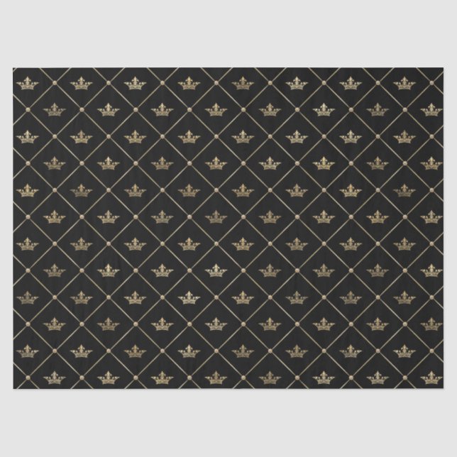 Papier Mousseline Série Glam Honeycomb Design #1 (Recto)