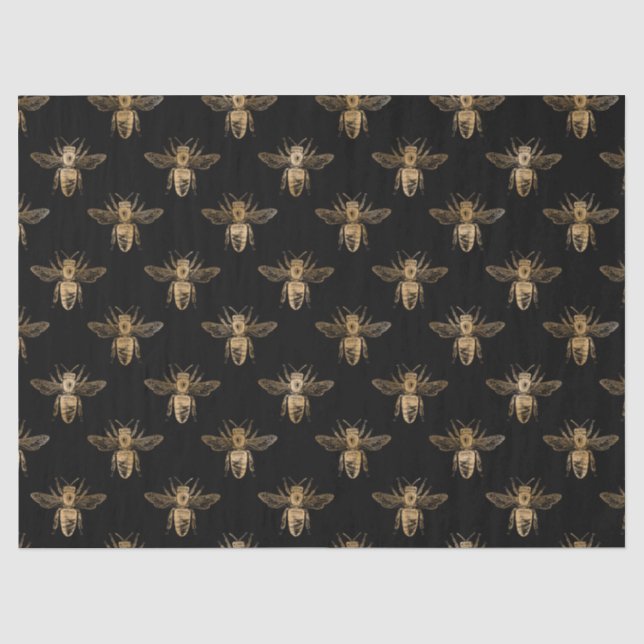 Papier Mousseline Série Honey Bee Design One (Recto)