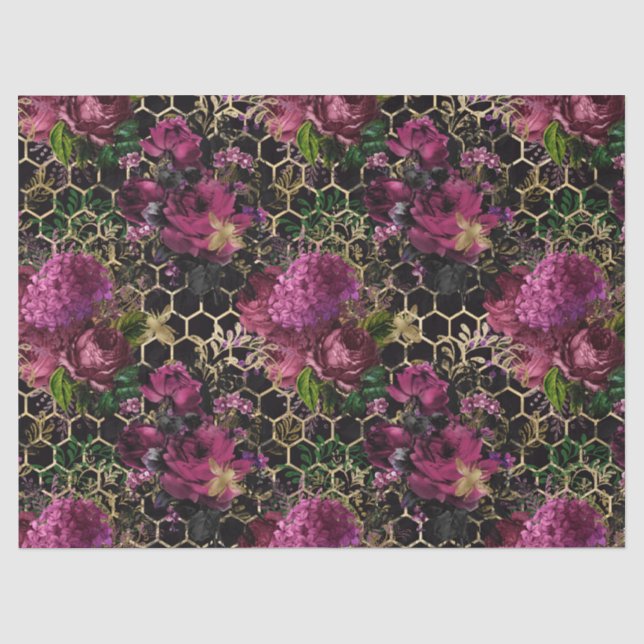 Papier Mousseline Série Lovely Bee Design 21 (Recto)