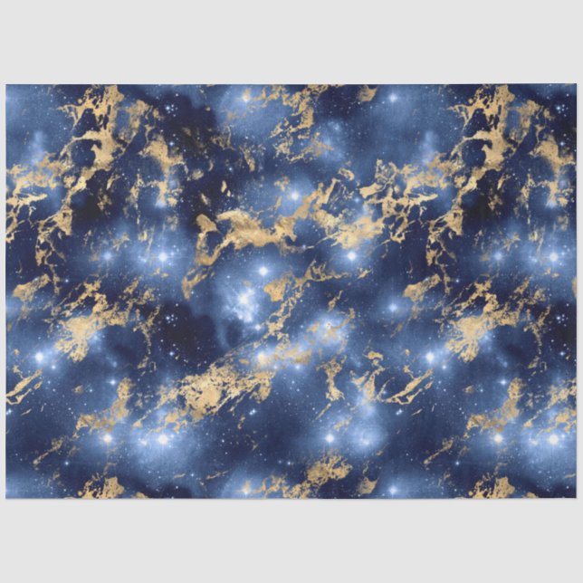 Papier Mousseline Série Marble Galaxy Design 10 (Recto)