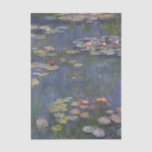 Papier Mousseline Série Nymphéas par Claude Monet<br><div class="desc">Claude Monet,  XIXe / XXe siècle,  est un artiste français connu comme le père de l'impressionnisme. Il est l'un des plus grands maîtres de l'art de l'histoire.</div>