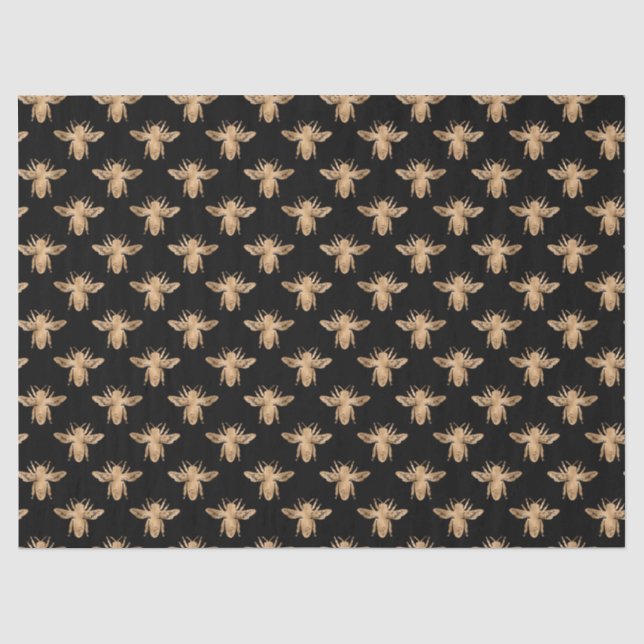 Papier Mousseline Série Princesse Abeille Design 10 (Recto)