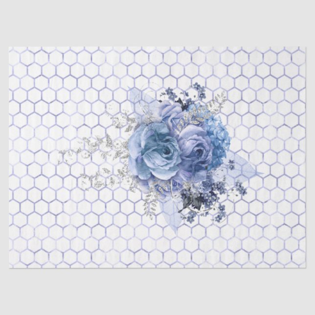 Papier Mousseline Série Serenity Bee Design 31 (Recto)