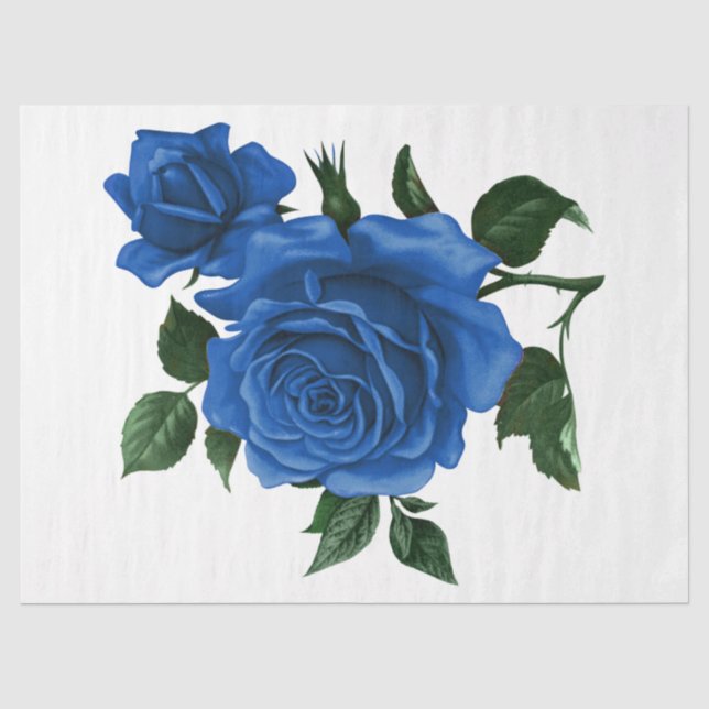 Papier Mousseline Série Vintage Rose Design 23 (Recto)