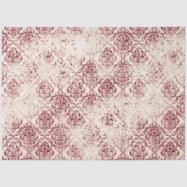 Papier Mousseline Série Visage Gothique Design 13 (Recto)