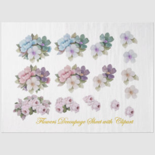 Papier Mousseline Série Wild Bird Design 7