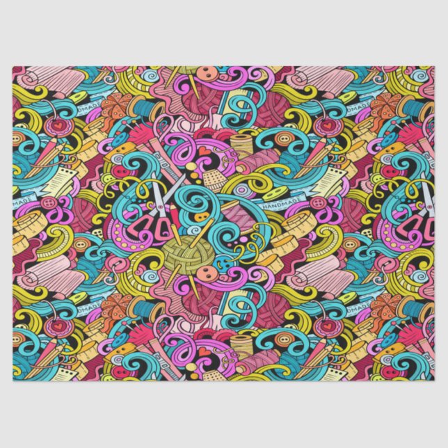 Papier Mousseline SEW Precious Sewing Tissu pour l'enveloppement de  (Recto)