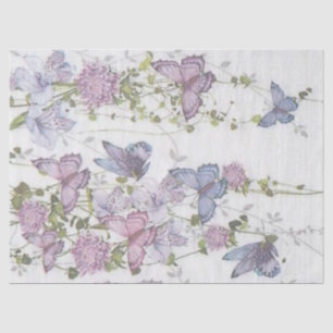 Papier Mousseline Shabby Chic Lilac Series Design 15