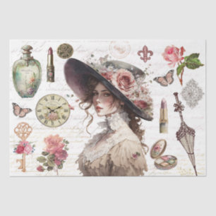 Papier Mousseline Shabby Chic Project Tissue Paper