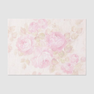 Papier Mousseline Shabby Chic Rose Series Design 7
