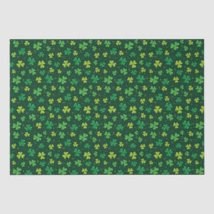 Papier Mousseline Shamrocks de la Saint Patrick