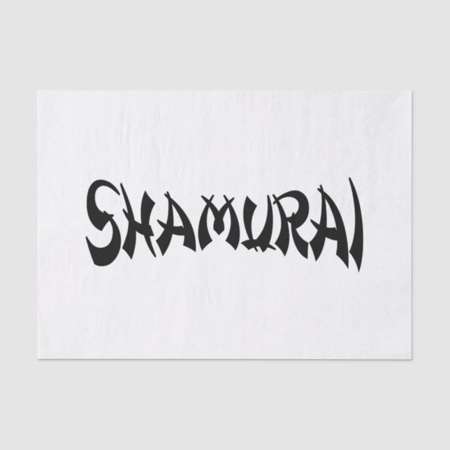 PAPIER MOUSSELINE SHAMURAI (Recto)