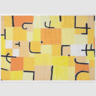 Papier Mousseline Signes en Jaune, Paul Klee