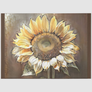 Papier Mousseline Simple Art moderne Sun Sunflower Collection