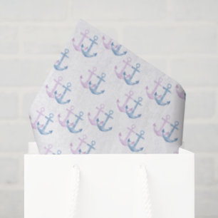 Papier Mousseline Simple duo d'Ancres !
