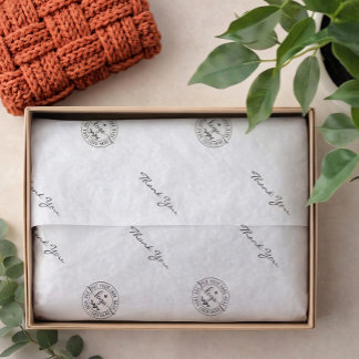 Papier Mousseline Simple Minimalist Modern Black And White 