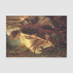Papier Mousseline Sir Galahad (par George Frederick Watts)